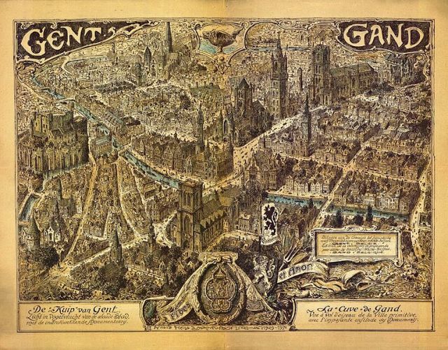 Gent De_Kuip_van_Gent La Cuve de Gand Armand Heins 1929