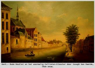GentOudehoutleischilderijJosephvanHaeerde19eeeuwCellieten-kloosterRogerCaufrierFb