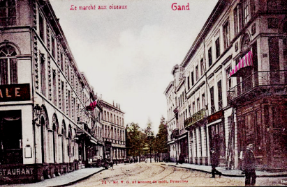 GentVogelmarktpostkaartStpietersdorp20c