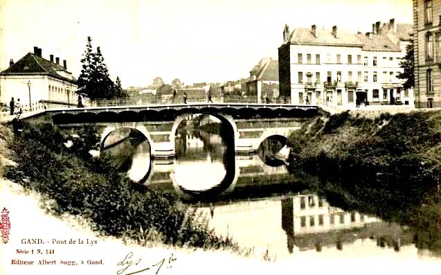 GentLeiebrugSuggpostkaartRogerWauters